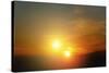 Alien Sunset-null-Stretched Canvas