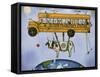 Alien Transport-Leah Saulnier-Framed Stretched Canvas