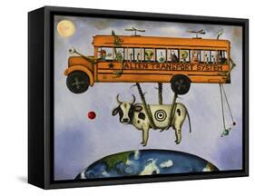 Alien Transport-Leah Saulnier-Framed Stretched Canvas