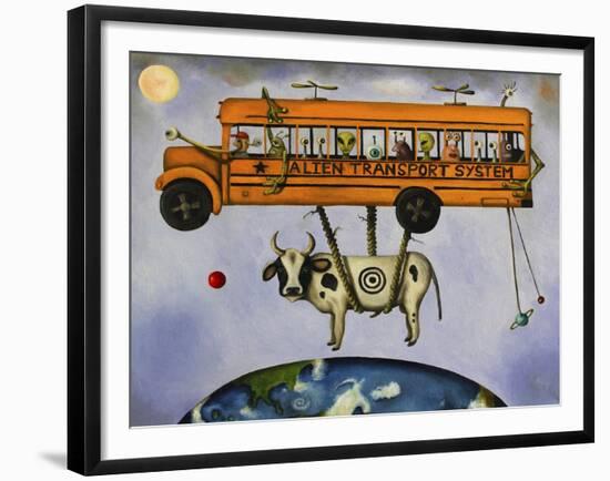 Alien Transport-Leah Saulnier-Framed Giclee Print