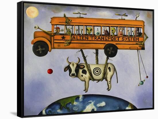 Alien Transport-Leah Saulnier-Framed Stretched Canvas