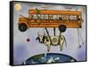 Alien Transport-Leah Saulnier-Framed Stretched Canvas