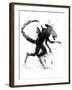 Alien Watercolor-Jack Hunter-Framed Art Print