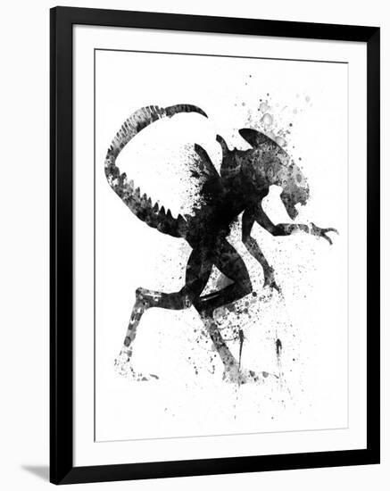 Alien Watercolor-Jack Hunter-Framed Art Print