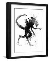 Alien Watercolor-Jack Hunter-Framed Art Print