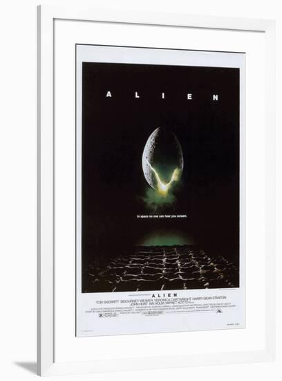 Alien-null-Framed Poster