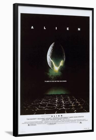 Alien-null-Framed Poster