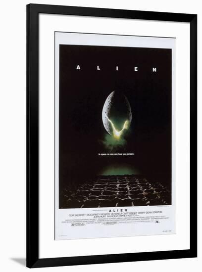 Alien-null-Framed Poster