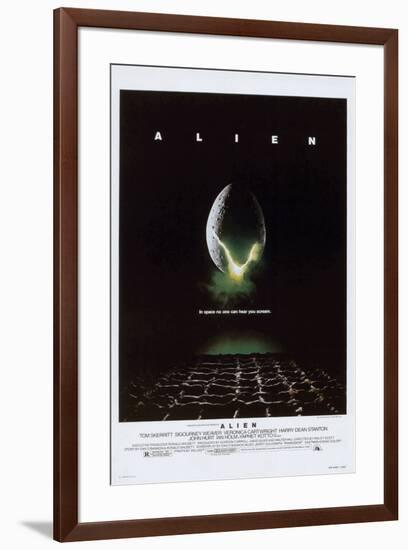 Alien-null-Framed Poster