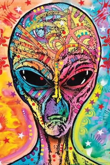 Alien-null-Lamina Framed Poster