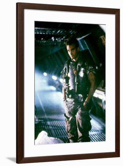 ALIENS, 1986 directed by JAMES CAMERON with Michael Biehn (photo)-null-Framed Photo