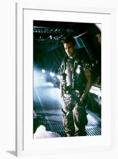 ALIENS, 1986 directed by JAMES CAMERON with Michael Biehn (photo)-null-Framed Photo