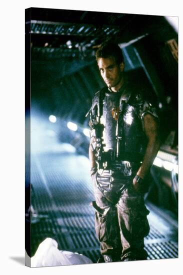 ALIENS, 1986 directed by JAMES CAMERON with Michael Biehn (photo)-null-Stretched Canvas