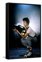 ALIENS, 1986 directed by JAMES CAMERON with Sigourney Weaver (photo)-null-Framed Stretched Canvas