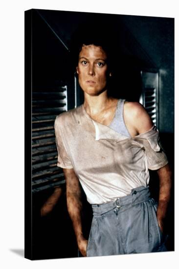 ALIENS, 1986 directed by JAMES CAMERON with Sigourney Weaver (photo)-null-Stretched Canvas