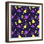 Aliens Are Real Pattern-Lauren Ramer-Framed Giclee Print