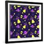 Aliens Are Real Pattern-Lauren Ramer-Framed Giclee Print