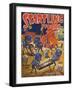 Aliens Grave Robbing-null-Framed Art Print