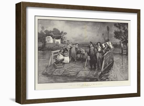 Aliens, or a Mixed Crew, a Study in the Fen Country-Robert Walker Macbeth-Framed Giclee Print