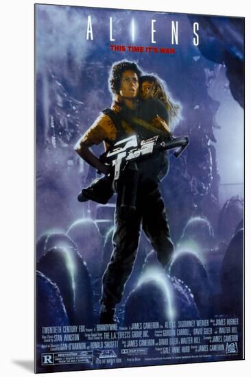 Aliens-null-Mounted Poster