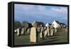 Alignments of Standing Stones-null-Framed Stretched Canvas