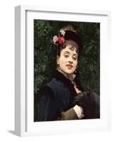 Aline Masson, the Artist's Wife-Raimundo De Madrazo Y Garetta-Framed Giclee Print