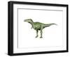 Alioramus Dinosaur-null-Framed Art Print