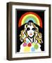 Alison Goldfrapp, English pop singer, colour 'graphic' caricature, 2010 by Neale Osborne-Neale Osborne-Framed Giclee Print