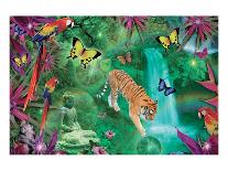 Tiger Love 2-Alixandra Mullins-Stretched Canvas