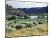 Alkali Lake in the Lower Grand Coulee, Coulee City, Washington, USA-Jamie & Judy Wild-Mounted Photographic Print