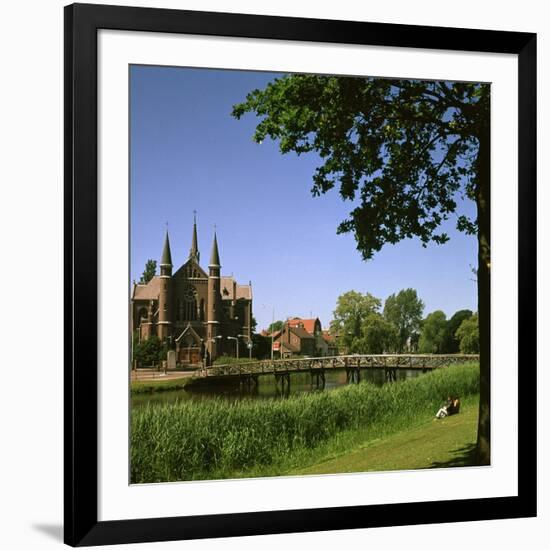 Alkmaar in Holland-CM Dixon-Framed Photographic Print