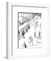 All Aboard!-Aurthur Watts-Framed Art Print