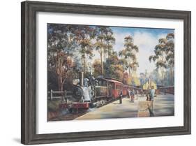 All Aboard-John Bradley-Framed Giclee Print