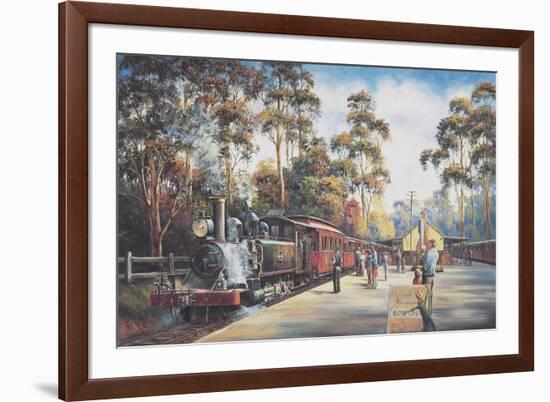 All Aboard-John Bradley-Framed Giclee Print