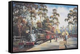 All Aboard-John Bradley-Framed Stretched Canvas