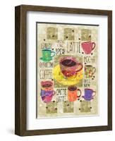 All About Coffee-Bee Sturgis-Framed Art Print