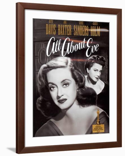 All About Eve, 1950-null-Framed Premium Giclee Print