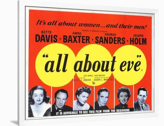 All About Eve, 1950-null-Framed Art Print