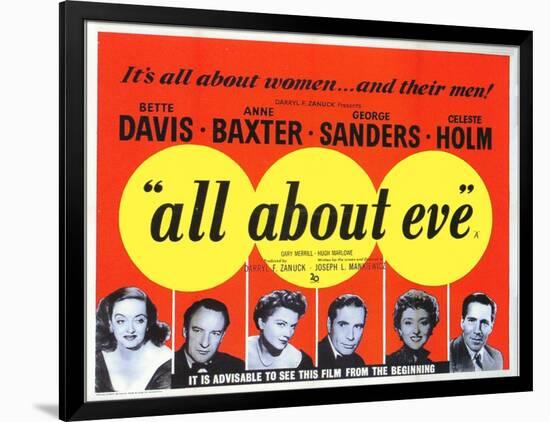 All About Eve, 1950-null-Framed Art Print