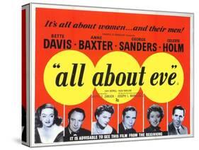 All About Eve, 1950-null-Stretched Canvas