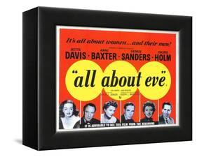 All About Eve, 1950-null-Framed Stretched Canvas