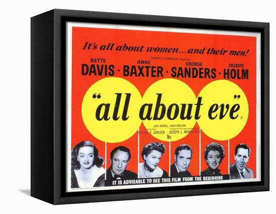 All About Eve, 1950-null-Framed Stretched Canvas