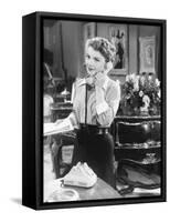 All About Eve, Anne Baxter, 1950-null-Framed Stretched Canvas