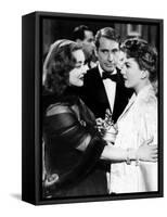 All About Eve, Bette Davis, Gary Merrill, Anne Baxter, 1950, Confrontation-null-Framed Stretched Canvas