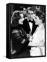 All About Eve, Bette Davis, Gary Merrill, Anne Baxter, 1950, Confrontation-null-Framed Stretched Canvas