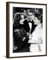 All About Eve, Bette Davis, Gary Merrill, Anne Baxter, 1950, Confrontation-null-Framed Photo