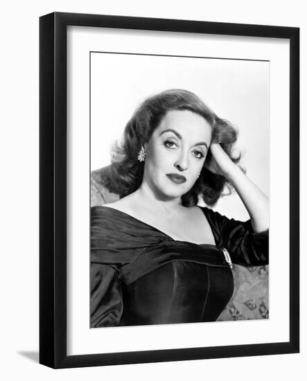All About Eve, Bette Davis, in a Gown by Edith Head, 1950-null-Framed Photo
