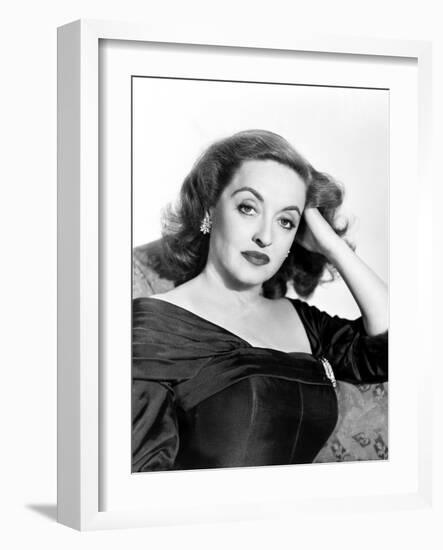 All About Eve, Bette Davis, in a Gown by Edith Head, 1950-null-Framed Photo