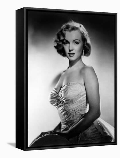 All About Eve, Marilyn Monroe, 1950-null-Framed Stretched Canvas