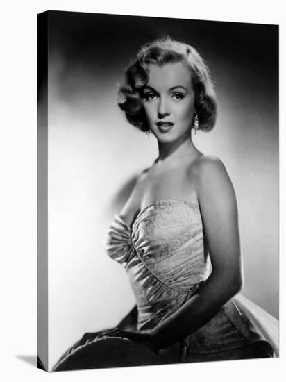 All About Eve, Marilyn Monroe, 1950-null-Stretched Canvas